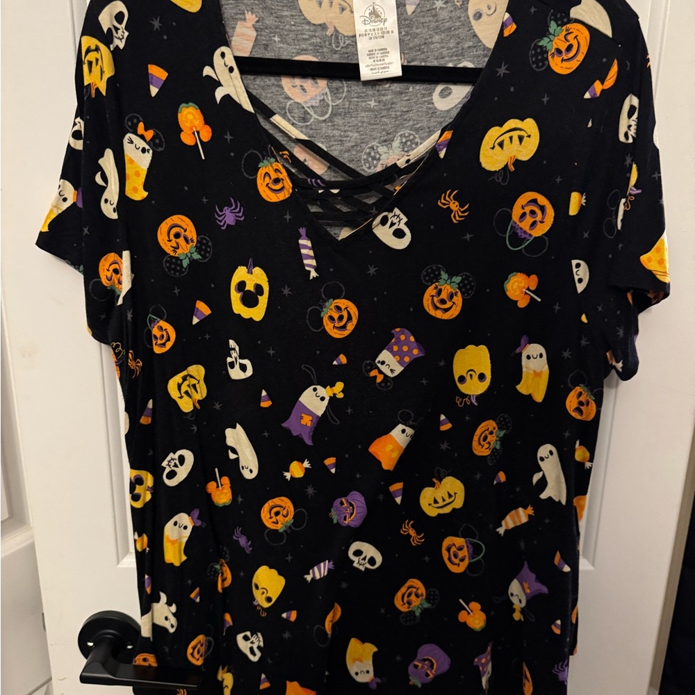 Disney Parks Halloween Black T-Shirt